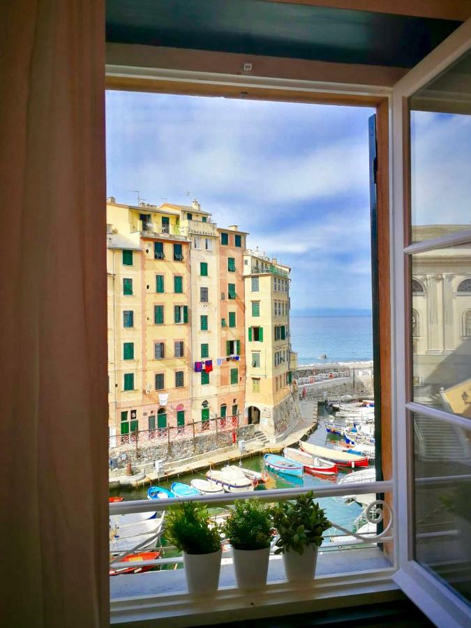 Ferienwohnung Sguardo Sul Porto Camogli Exterior foto